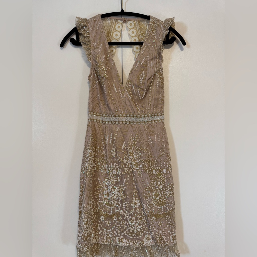 Sparkly Formal Mini Dress